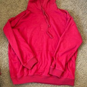 American eagle red hoodie